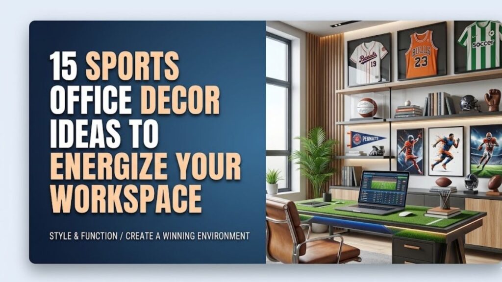 15 Sports Office Decor Ideas to Energize Your Workspace