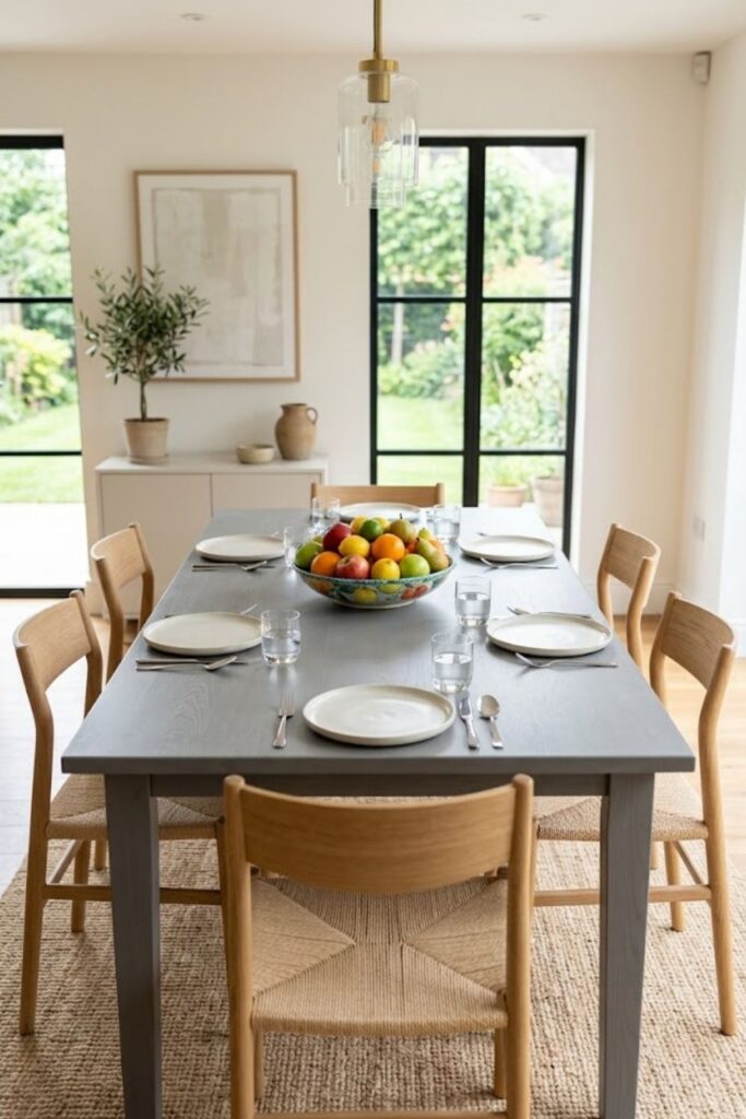 15 Gray Dining Table Decor Ideas for a Modern and Elegant Home