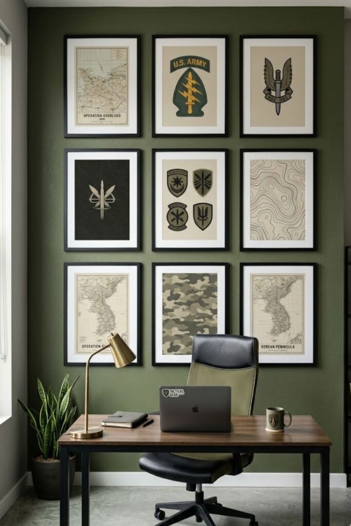 4. Tactical Wall Art