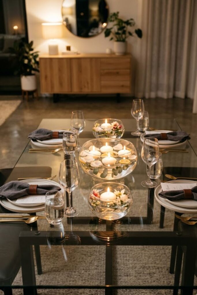 15 Round Glass Dining Table Decor Ideas for Stylish Dining Spaces